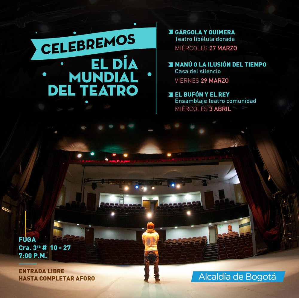 Celebramos el día mundial del Teatro - FUGA