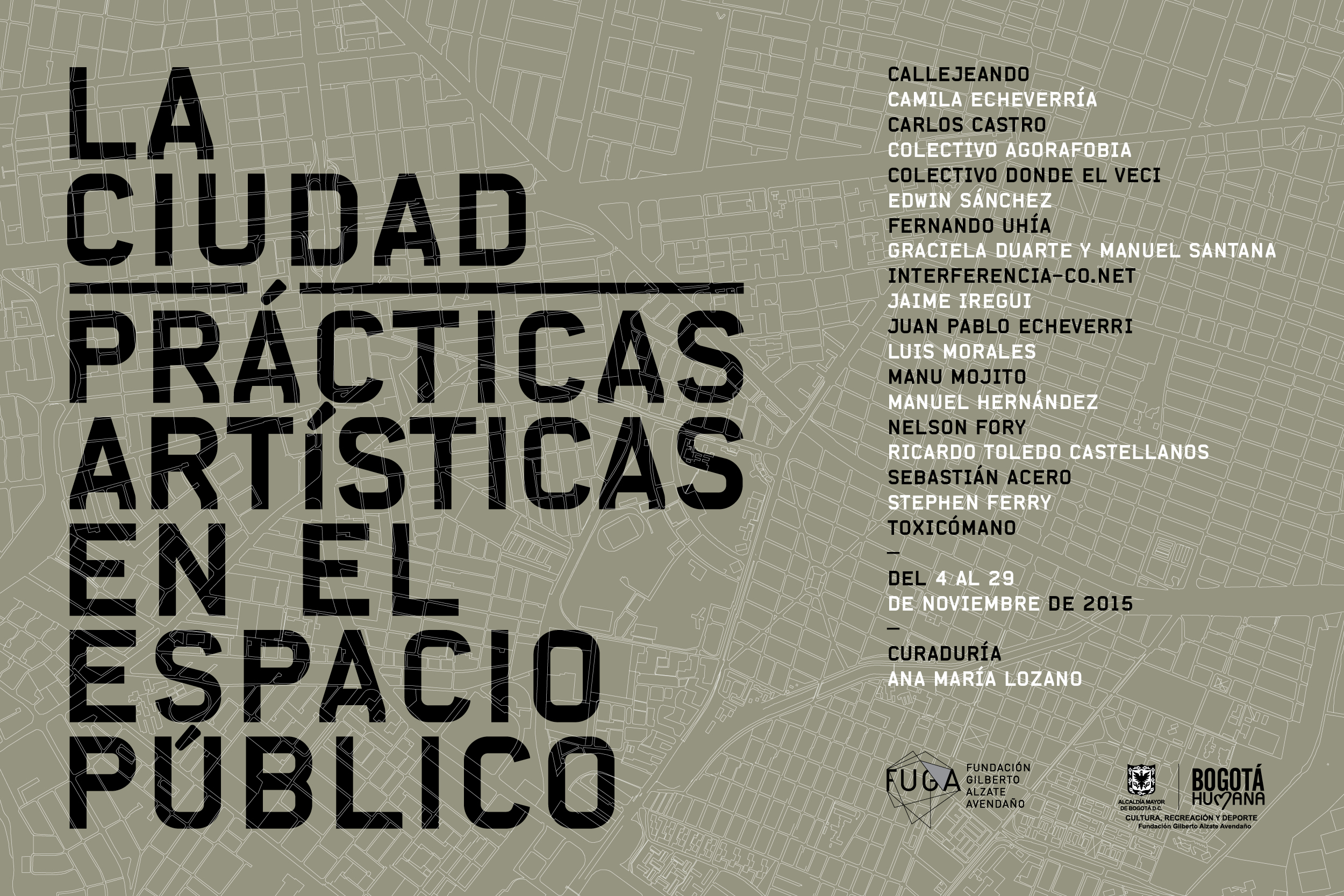 Exposición: La Ciudad. Prácticas artísticas y espacio público LaFUGA