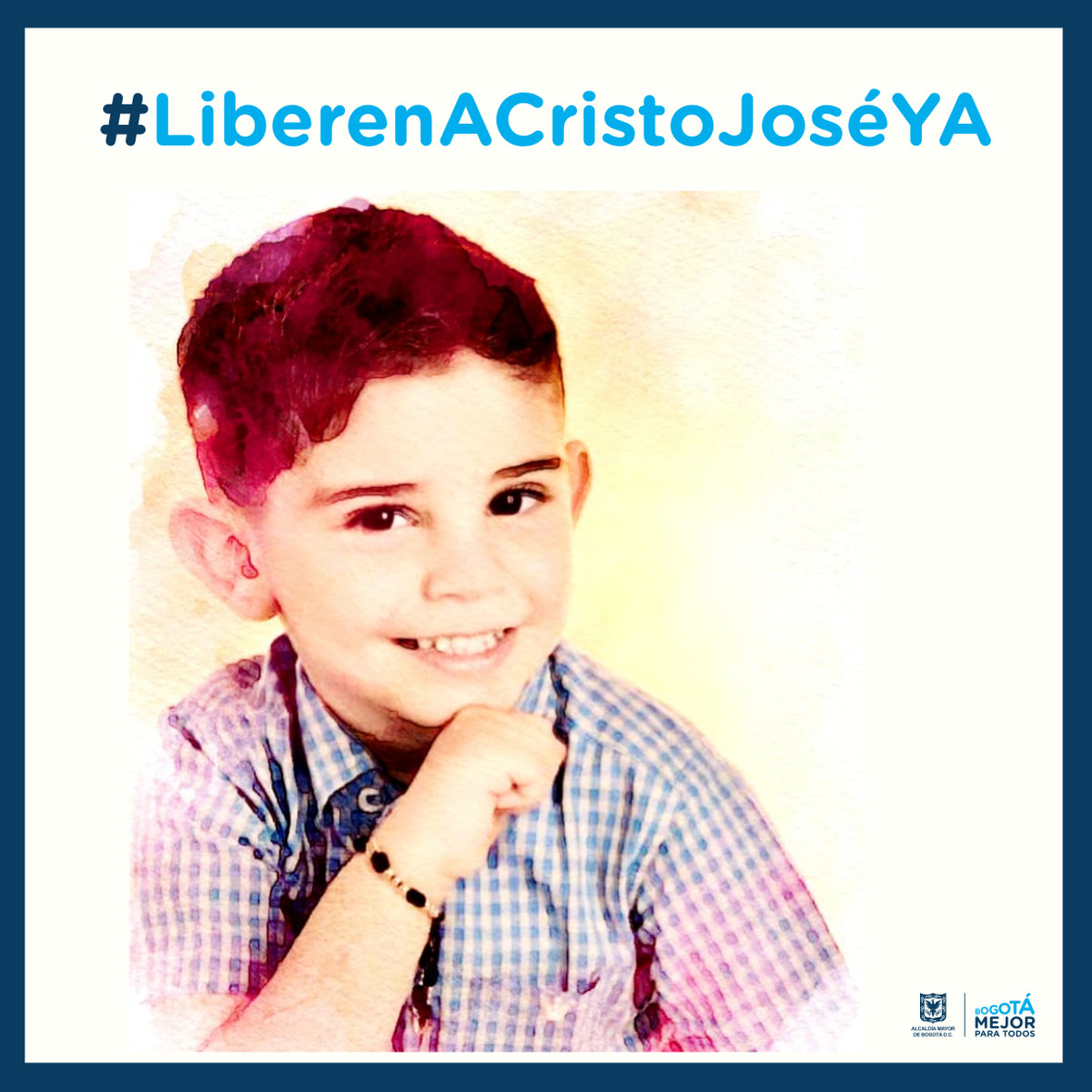 Plantón Por La Liberación Del Niño Cristo José Contreras Fuga Fundación Gilberto Alzate Avendaño 6505