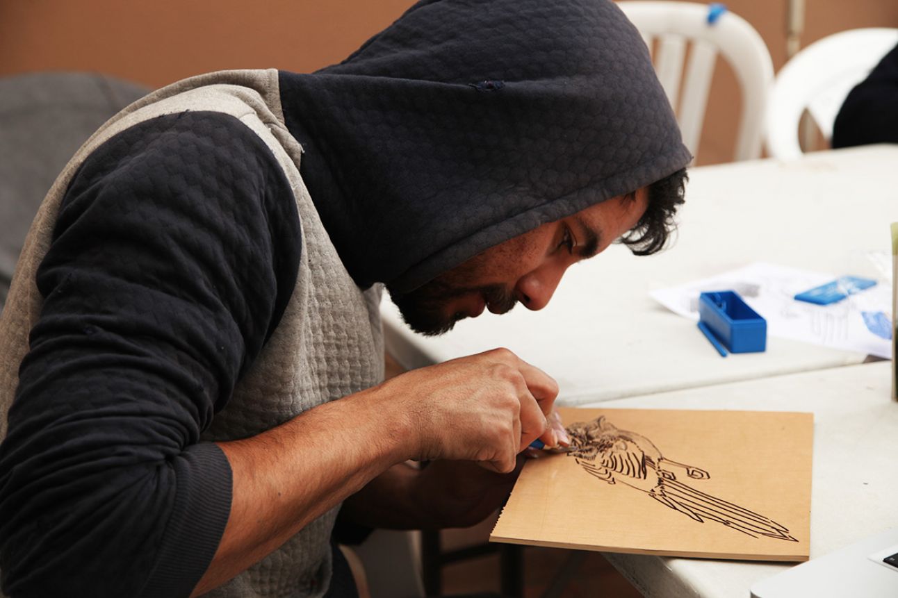 Taller "El fin de la excepción humana" en FUGA