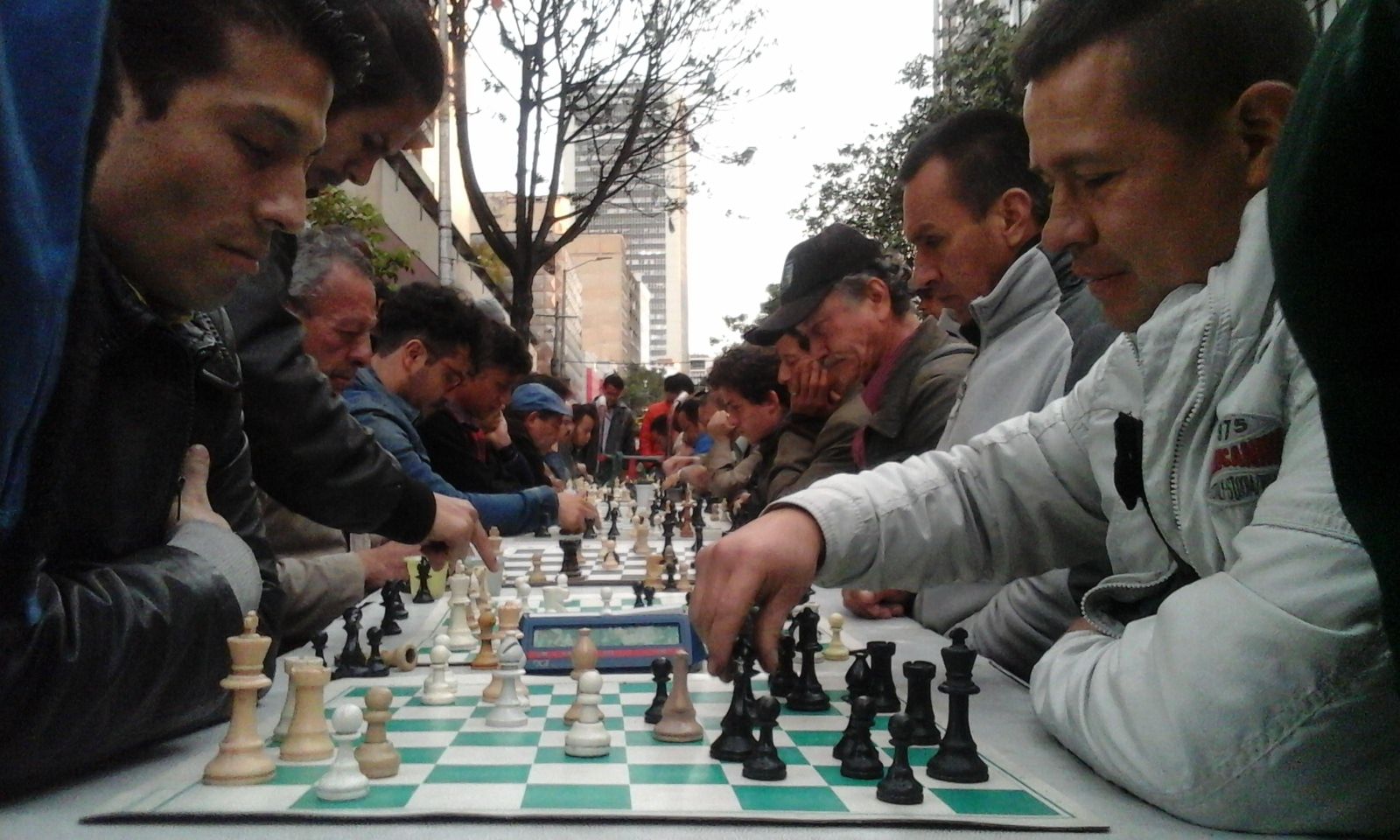 Imágenes de las acciones de la FUGA en la Cra. 7