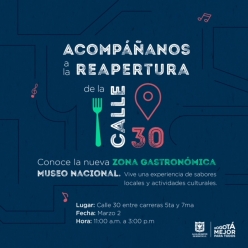 Zona Gastronómica Museo Nacional - FUGA - Urbanismo Táctico