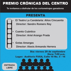 Lanzamiento Premio Crónicas del Centro